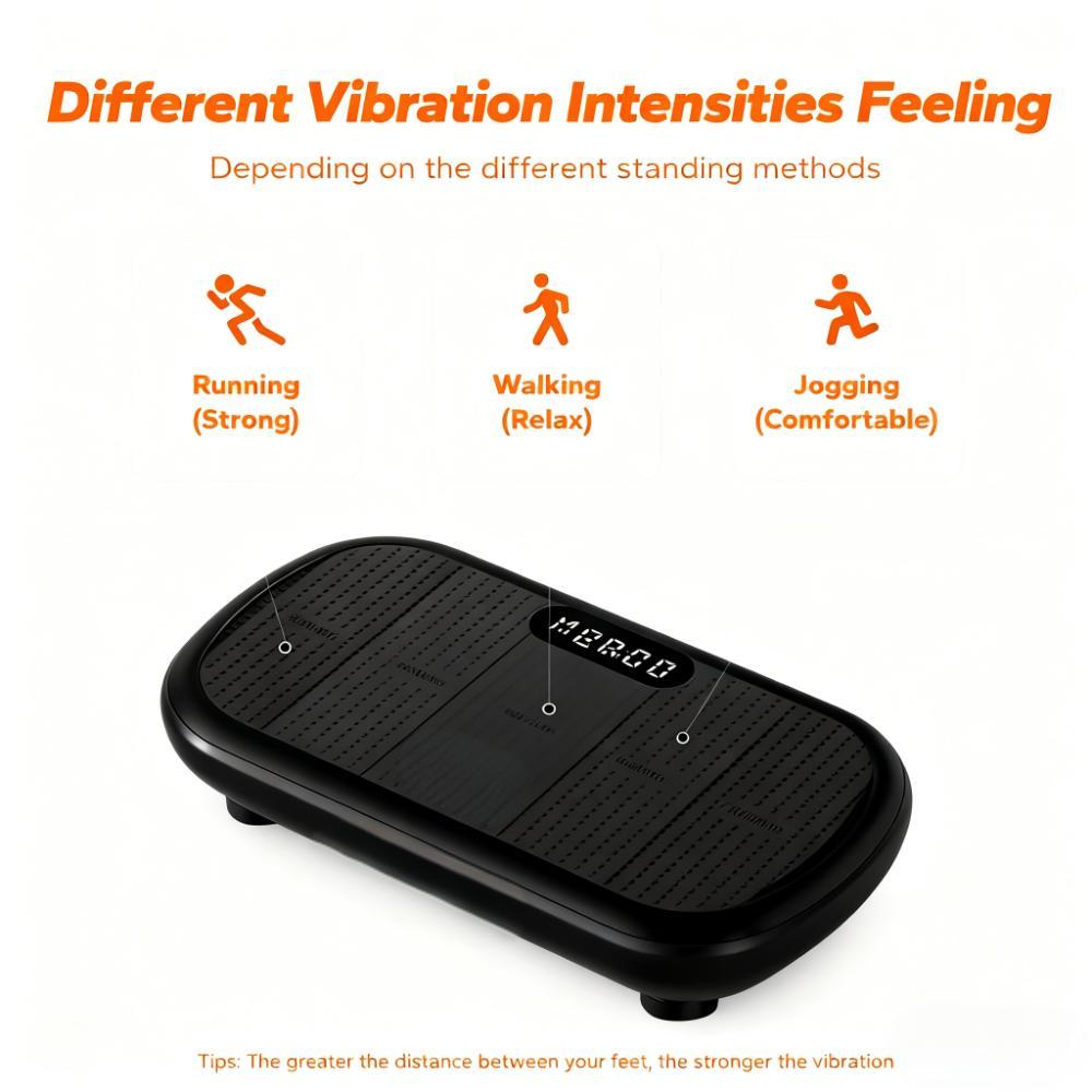 Multi-Intensity Vibration Plate with Smart Features and Bluetooth Connectivity