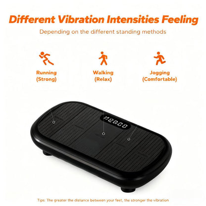 Multi-Intensity Vibration Plate with Smart Features and Bluetooth Connectivity