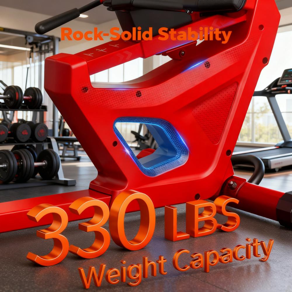 Recumbent Exercise Bike with Ergonomic Design and Smart Features