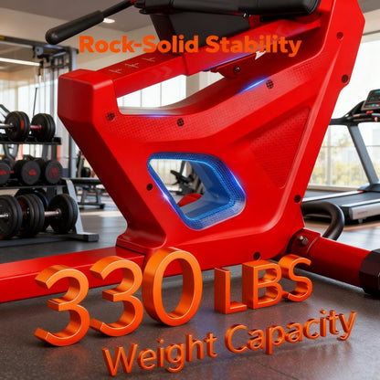 Recumbent Exercise Bike with Ergonomic Design and Smart Features