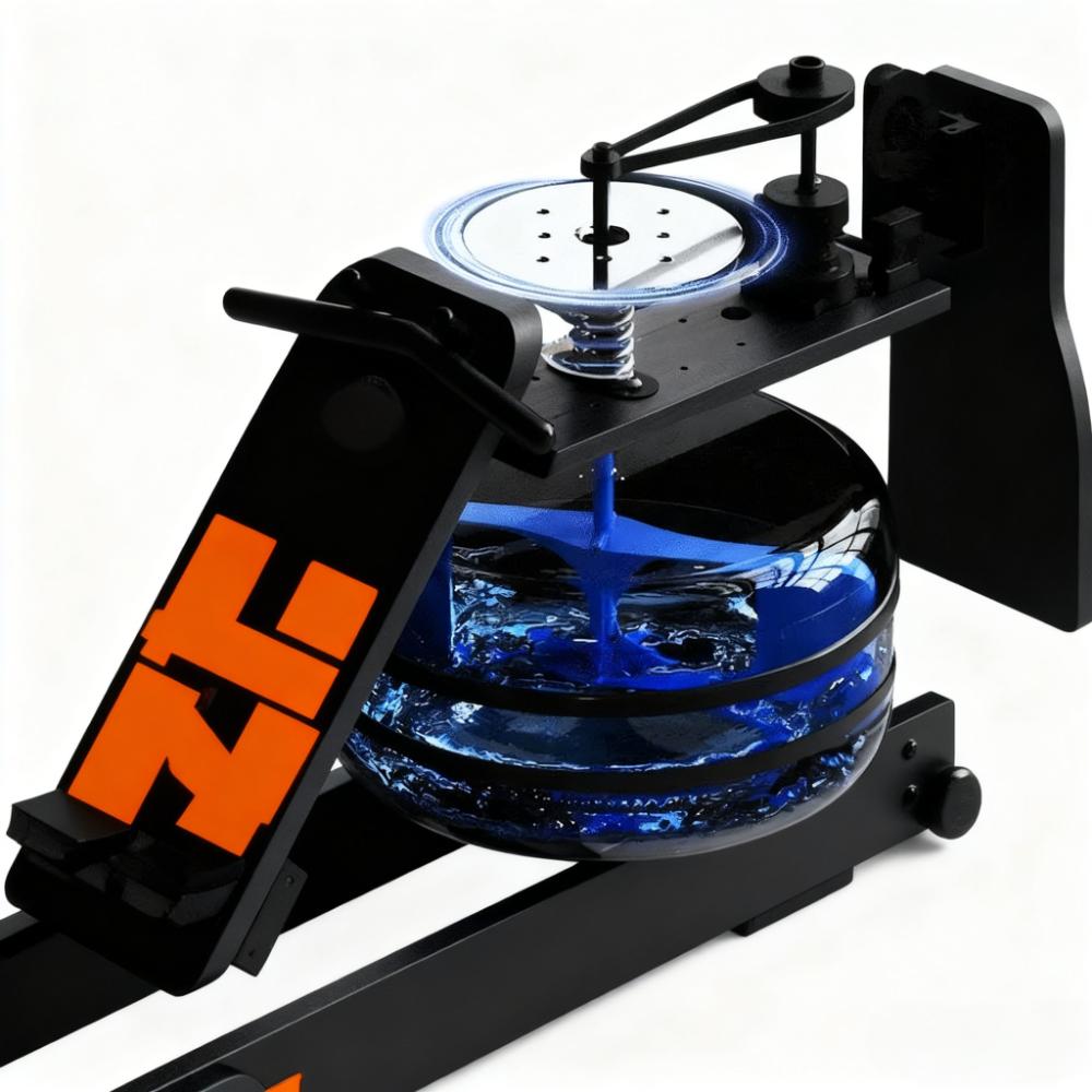 Hydromagnetic Resistance Rowing Machine with Smart Features