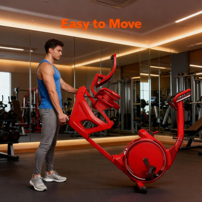 Recumbent Exercise Bike with Ergonomic Design and Smart Features